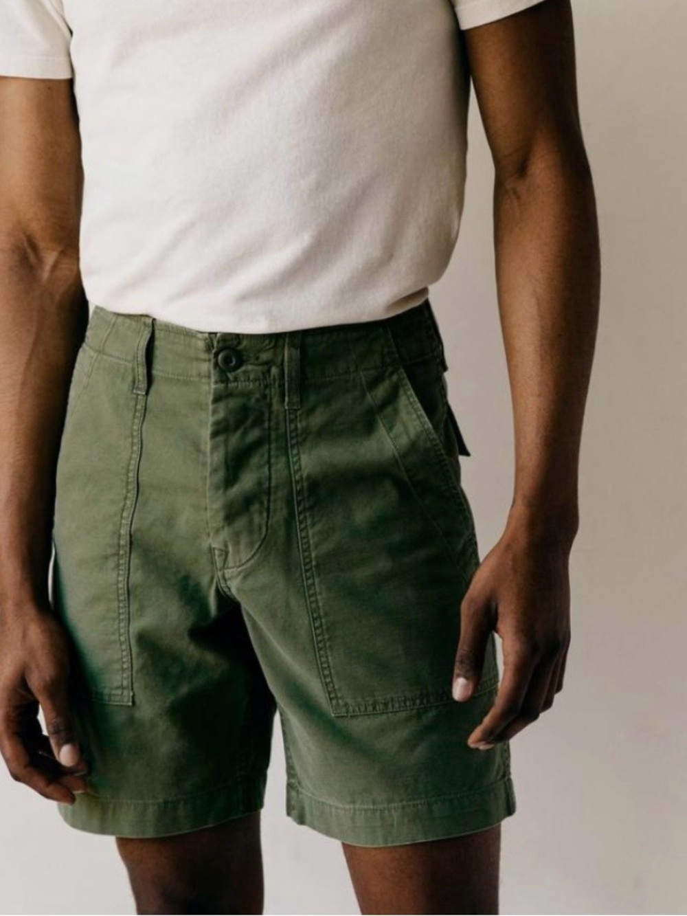 Imogene + Willie the camp short in BROWN ripstop